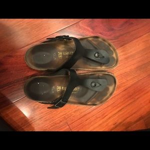 Black birkenstocks